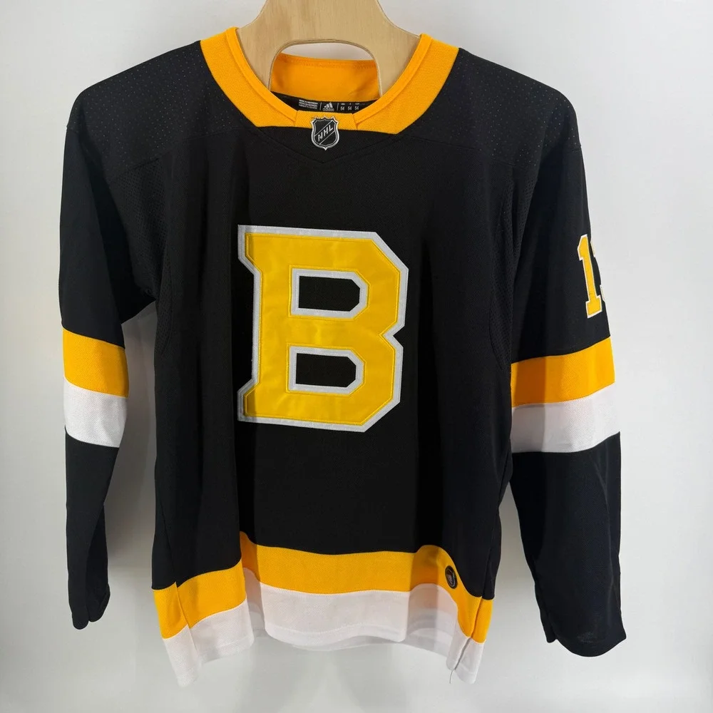 Adidas Boston Bruins Charlie Coyle 13 NHL Hockey Jersey Mens 54 Black Gold